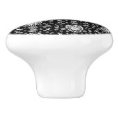 Mexican Aztec Art Wohngestaltung Keramikknauf (Seitenansicht)