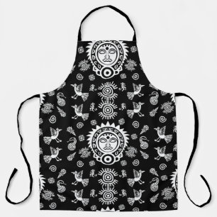 Mexican Aztec Art Wohngestaltung Schürze