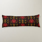 Mexican Aztec Art Wohngestaltung Seitenschläferkissen (Rückseite)