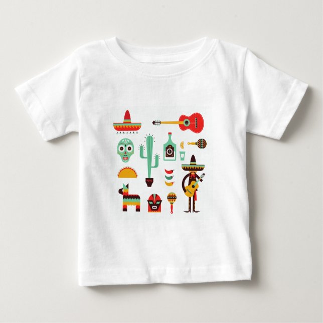 Mexican Baby T-shirt (Vorderseite)