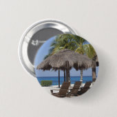 Mexican Beach Paradise Button (Vorne & Hinten)