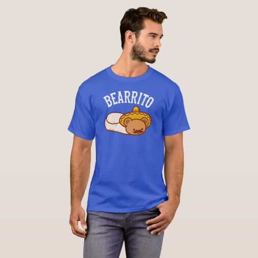 MEXICAN BEARRITO T-Shirt (Vorne ganz)