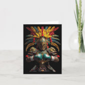 Mexican Boxing Aztec Warrior Power Karte (Vorderseite)