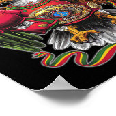 Mexican Boxing Eagle - Boxeo Mexicano Poster (Ecke)