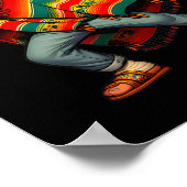 Mexican Boy Dabbing Poncho Cinco De Mayo 4 Poster (Ecke)