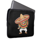 Mexican Boy Dabbing Poncho Cinco de Mayo Laptopschutzhülle (Vorne Rechts)