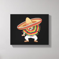 Mexican Boy Dabbing Poncho Cinco de Mayo