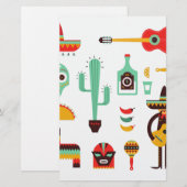 Mexican Briefpapier (Vorne/Hinten)