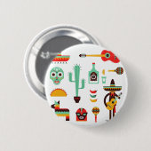 Mexican Button (Vorne & Hinten)