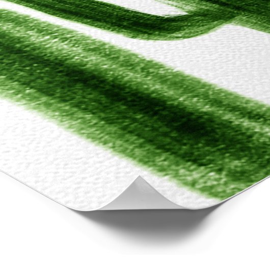 Mexican Cactus Birthday Willkommenszeichen Poster (Ecke)