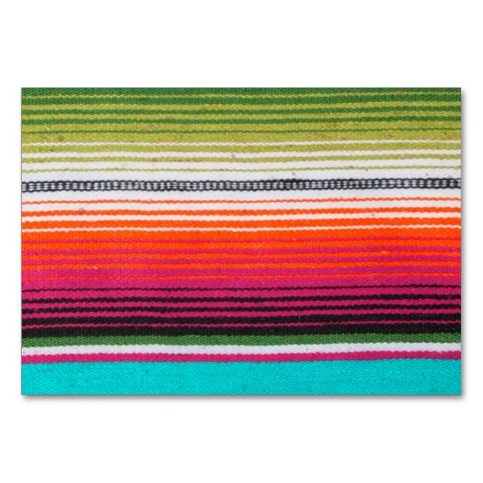 Mexican Cactus Insert Card Tischnummer (Rückseite)