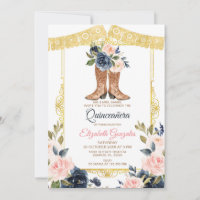 Mexican Charro Boots Quinceanera