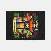 Mexican Christmas Tamale Ándale Let’s Make Some Ta Fleecedecke (Vorderseite (Horizontal))