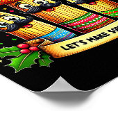 Mexican Christmas Tamale Ándale Let’s Make Some Ta Poster (Ecke)