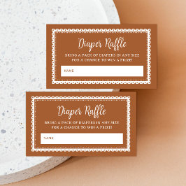 Mexican Cielito Lindo Baby Duschdusche Windeln Raf Begleitkarte