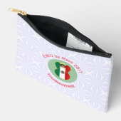 Mexican Cinco de Mayo Angel Personalisiert Small Zubehörtasche (Offen)