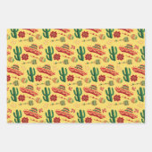 Mexican Cinco De Mayo Pattern Geschenkpapier Set (Vorderseite)