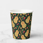 Mexican Cinco De Mayo Pattern Pappbecher (Links)