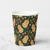 Mexican Cinco De Mayo Pattern Pappbecher (Rechts)