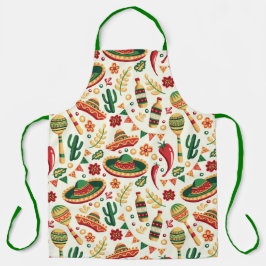 Mexican Cinco De Mayo Pattern Schürze