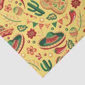 Mexican Cinco De Mayo Pattern  Seidenpapier (Ausschnitt)