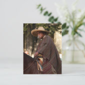 Mexican Cowboy Postcard Postkarte (Stehend Vorderseite)