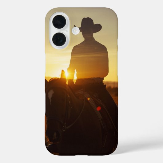 Mexican Cowboy Sports iPhone 16 Fall Case-Mate iPhone Hülle (Rückseite)