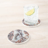 Mexican Crazy Lace Agate Sandstone Untersetzer (Seite)