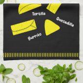 Mexican Cuisine Burrito Fajita Enchilada Geschirrtuch (Gefaltet)