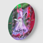 Mexican Dancer 0175 Large Clock Große Wanduhr (Winkel)