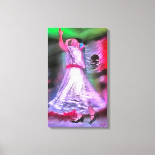 Mexican Dancer 0175 Leinwand Art Print (Vorderseite)