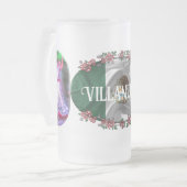 Mexican Dancer & Flag 0175 Mattglas Bierglas (Vorderseite Links)