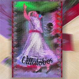 Mexican Dancer & Rose 0175 Puzzle