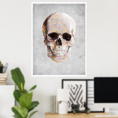 Mexican Day of the dead Skull Poster (Heimbüro)