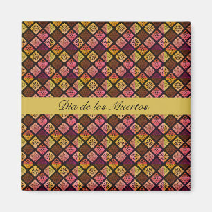 Mexican Dia de los Muertos anpassbar Magnet