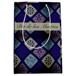 Mexican Dia de los Muertos anpassbar Mittlere Geschenktüte