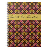 Mexican Dia de los Muertos anpassbar Notizblock (Vorderseite)
