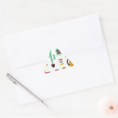 Mexican Dreieckiger Aufkleber (Umschlag)