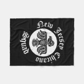 Mexican Eagle Apparel Men Latino Clothing New Jers Fleecedecke (Vorderseite (Horizontal))