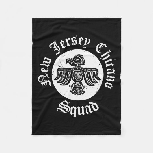 Mexican Eagle Apparel Men Latino Clothing New Jers Fleecedecke (Vorderseite)