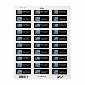 Mexican Escape-Adressetikett (Vorne)