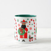 Mexican Feliz Navidad Santa Tasse (Zentrum)