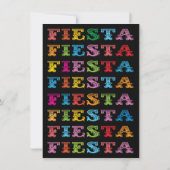 Mexican Fiesta Adoption Baby Dusche Einladung (Rückseite)