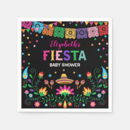 Mexican Fiesta Baby Dusche Gastgeschenke Serviette