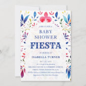 Mexican Fiesta Baby Shower Einladung (Vorderseite)