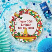 Mexican Fiesta Birthday (jede Gelegenheit) Amigos Pappteller (Party)