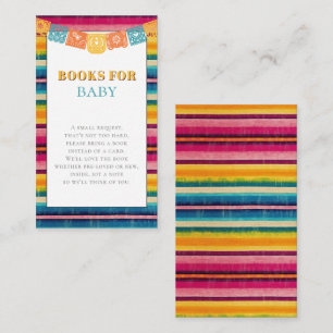 Mexican Fiesta Books for Baby Shower Begleitkarte