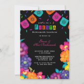 Mexican Fiesta Bridesmaids Luncheon Einladung (Vorderseite)