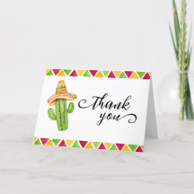 Mexican Fiesta Cactus Taco 'Bout A Baby Shower