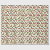 Mexican Fiesta Camper Van & Piñata Pattern Geschenkpapier (Flach)